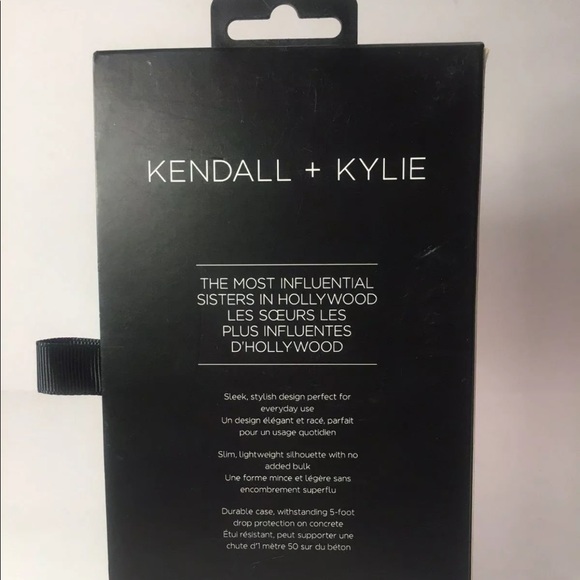 Kendall & Kylie Bounce With Me IPhone X Protective Case Black Matte Finish - Picture 6 of 7